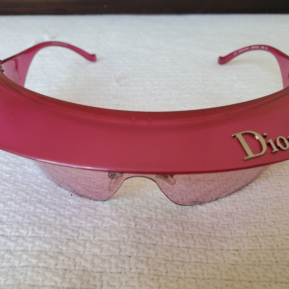 SOLD!! Vintage Christian Dior Pink Sunglasses NWOT - Picture 8 of 14